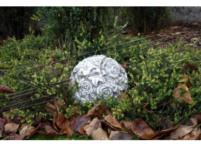 25 cm pallo veistos muotoilu figura patsas puutarha figuurit